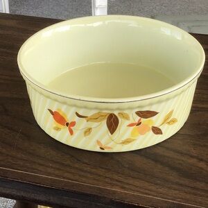 Yellow and Orange Ceramic Bakeware Dish